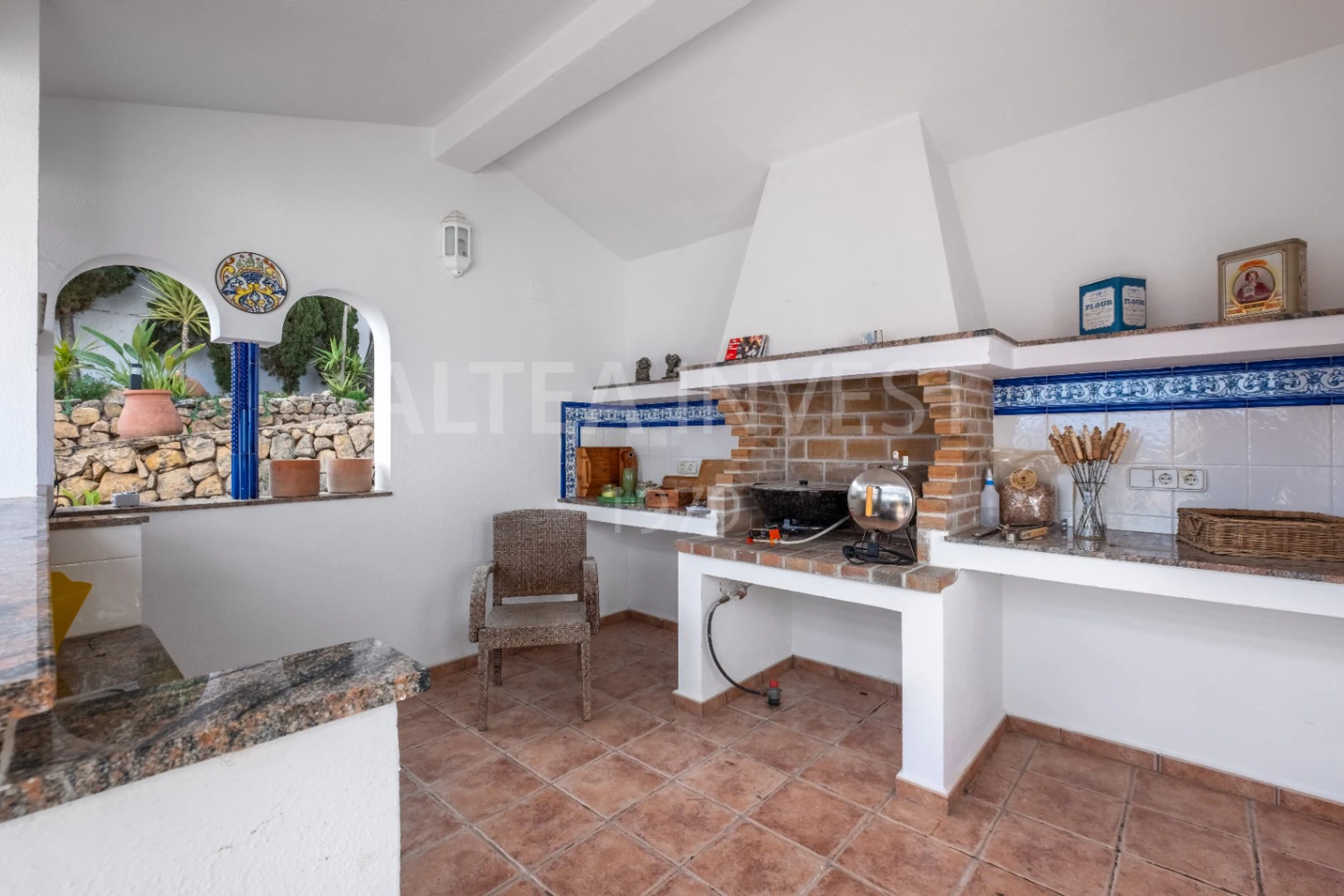1523 - Villa méditerranéenne entièrement rénovée avec vue sur la baie d'Altea et la Sierra Helada
