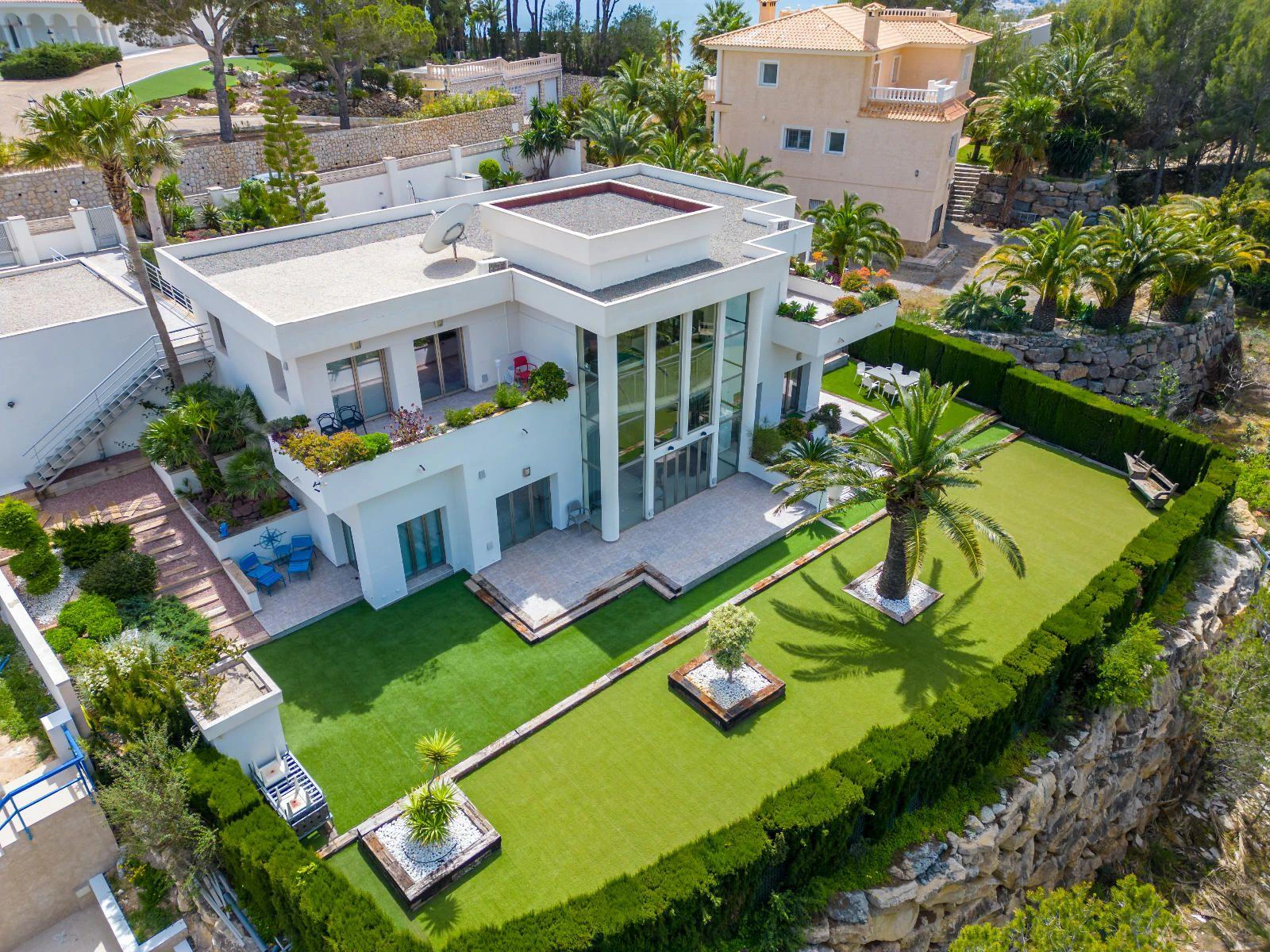1395 - Exclusive villa with colonial charm and mountain views in Sierra Altea