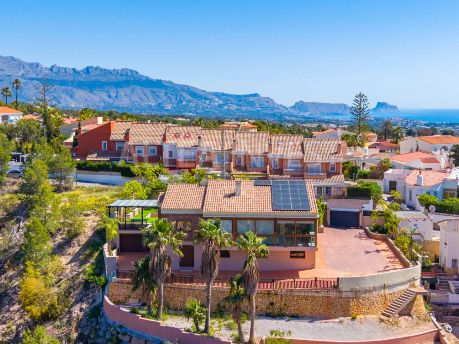 1550 - Contemporary Villa with Views of the Mediterranean Sea in La Nucía