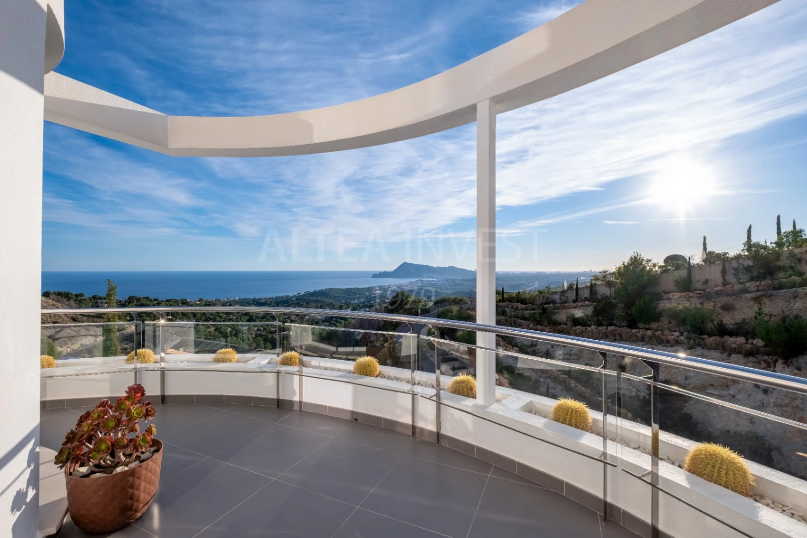 1509 - Villa moderne avec vue panoramique sur la Sierra d'Altea