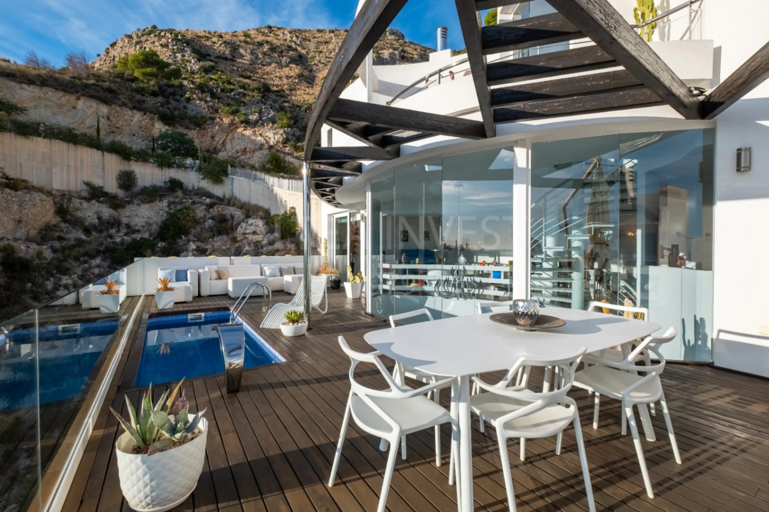 1509 - Villa moderne avec vue panoramique sur la Sierra d'Altea