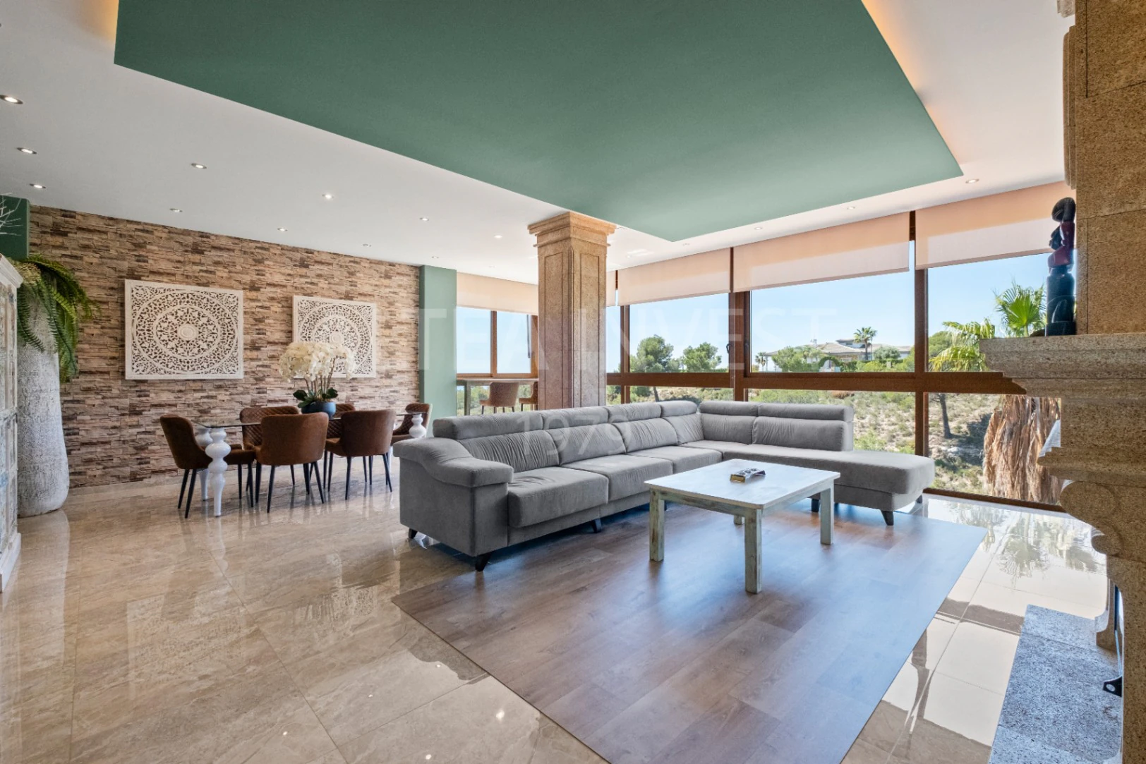1550 - Contemporary Villa with Views of the Mediterranean Sea in La Nucía