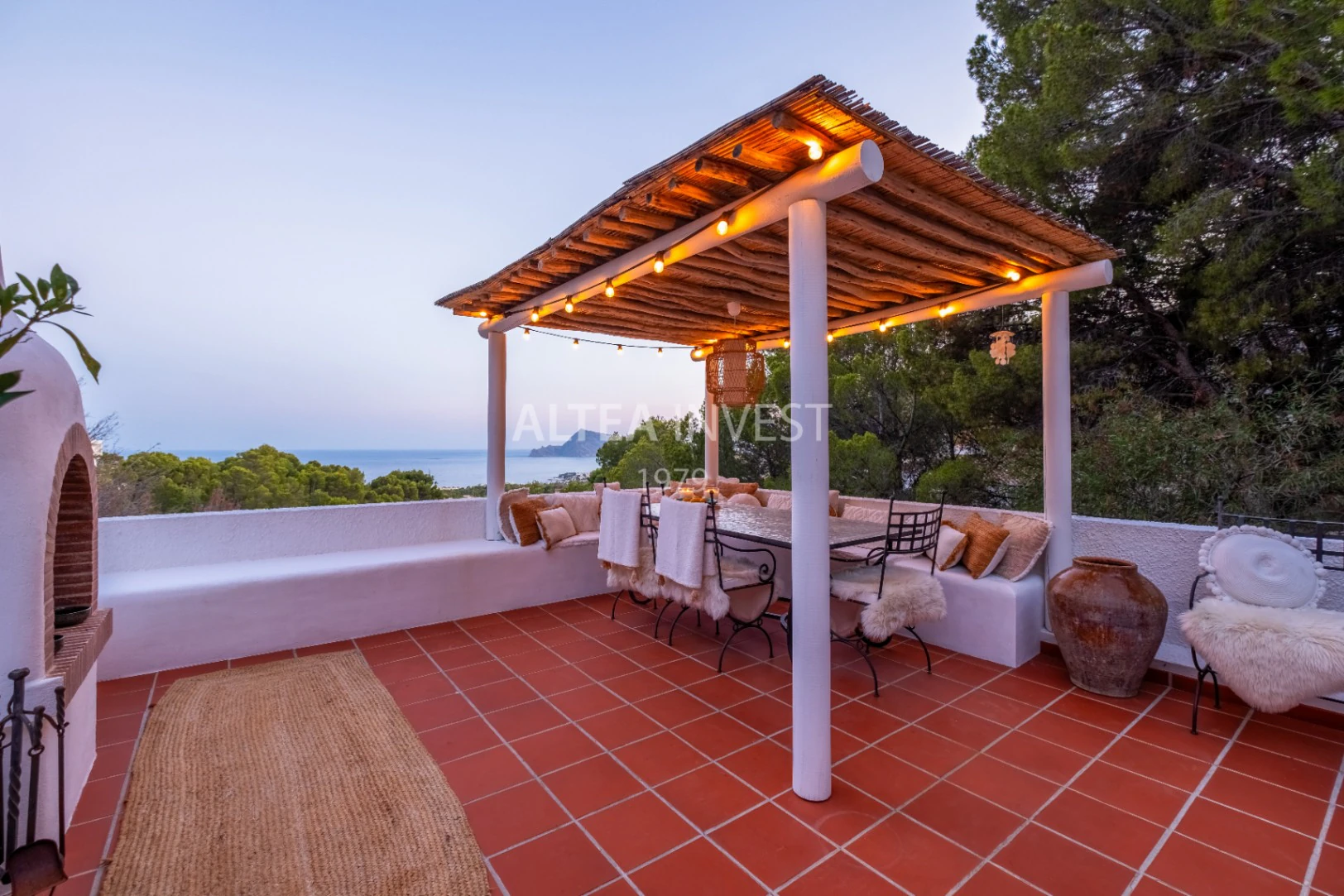 1438 - Boutique Villa with Sea Views, Ibiza-Inspired and Nature in Sierra de Altea