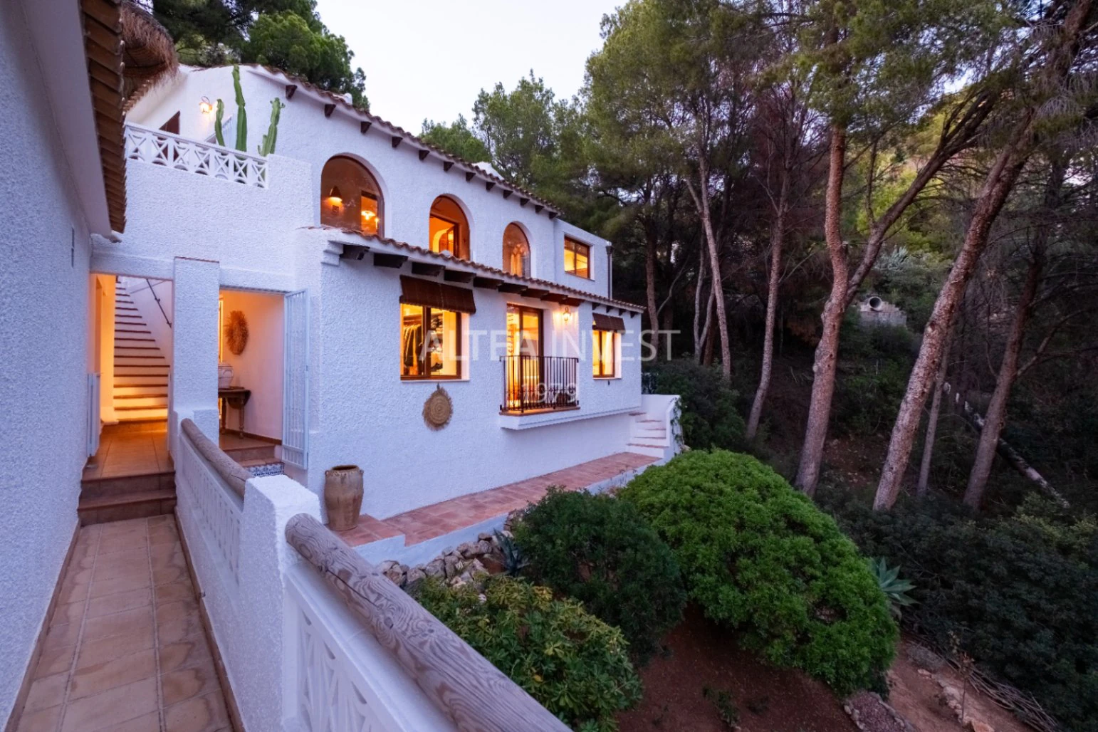 1438 - Boutique Villa with Sea Views, Ibiza-Inspired and Nature in Sierra de Altea