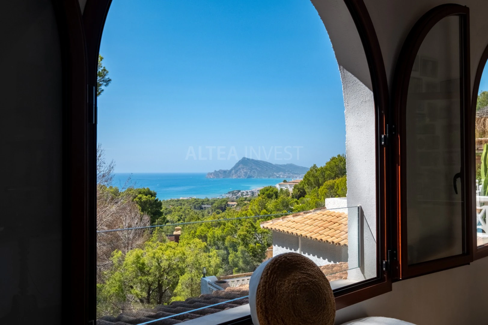 1438 - Boutique Villa with Sea Views, Ibiza-Inspired and Nature in Sierra de Altea