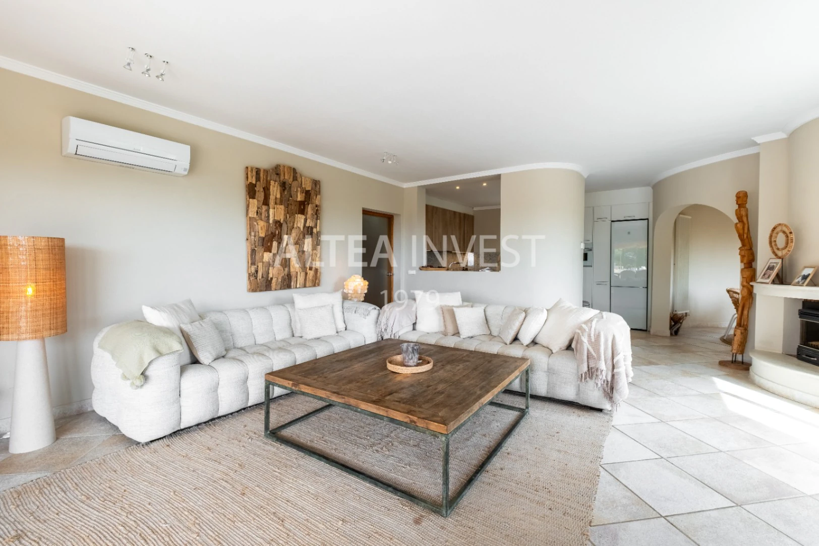 1464 - Ibiza-style villa with panoramic views of Altea Bay and the sea