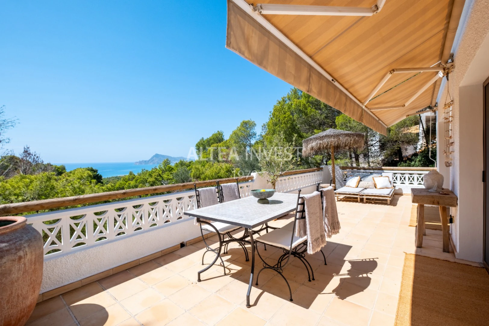 1438 - Boutique Villa with Sea Views, Ibiza-Inspired and Nature in Sierra de Altea