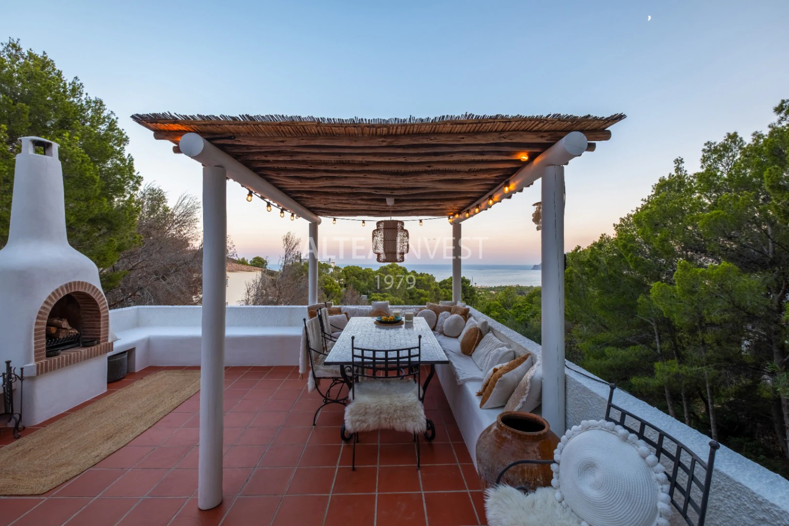 1438 - Boutique Villa with Sea Views, Ibiza-Inspired and Nature in Sierra de Altea