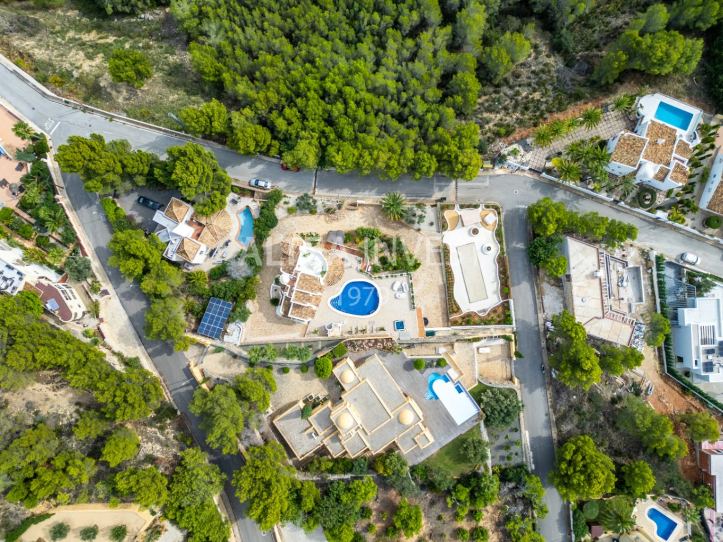 1464 - Ibiza-style villa with panoramic views of Altea Bay and the sea