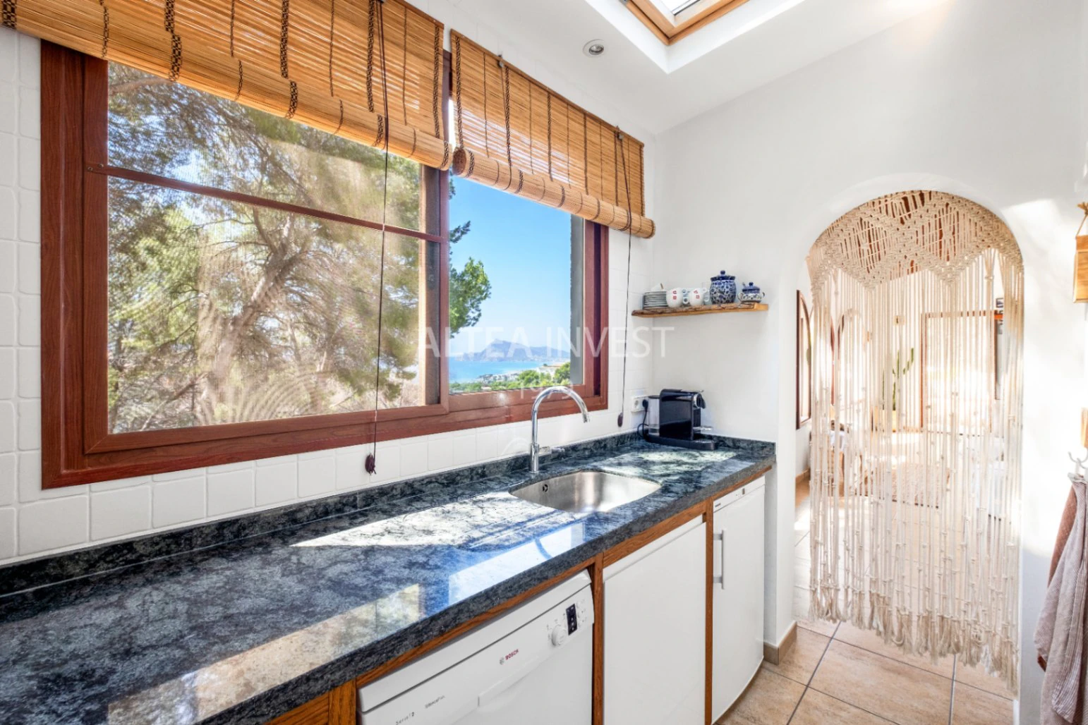 1438 - Boutique Villa with Sea Views, Ibiza-Inspired and Nature in Sierra de Altea