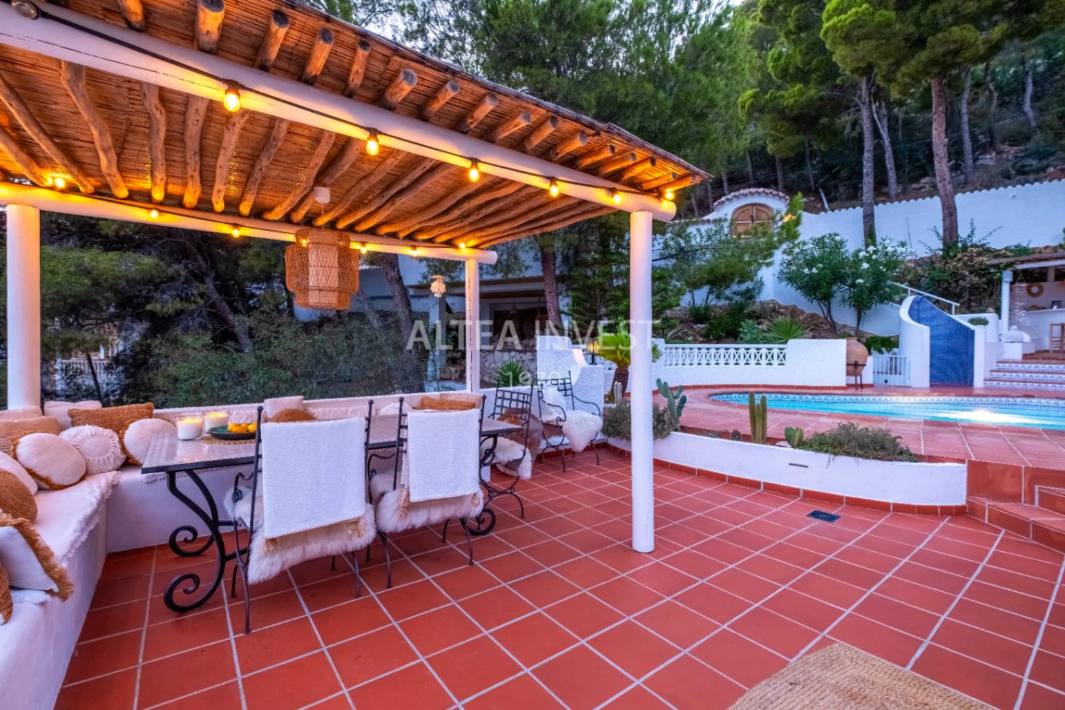 1438 - Boutique Villa with Sea Views, Ibiza-Inspired and Nature in Sierra de Altea
