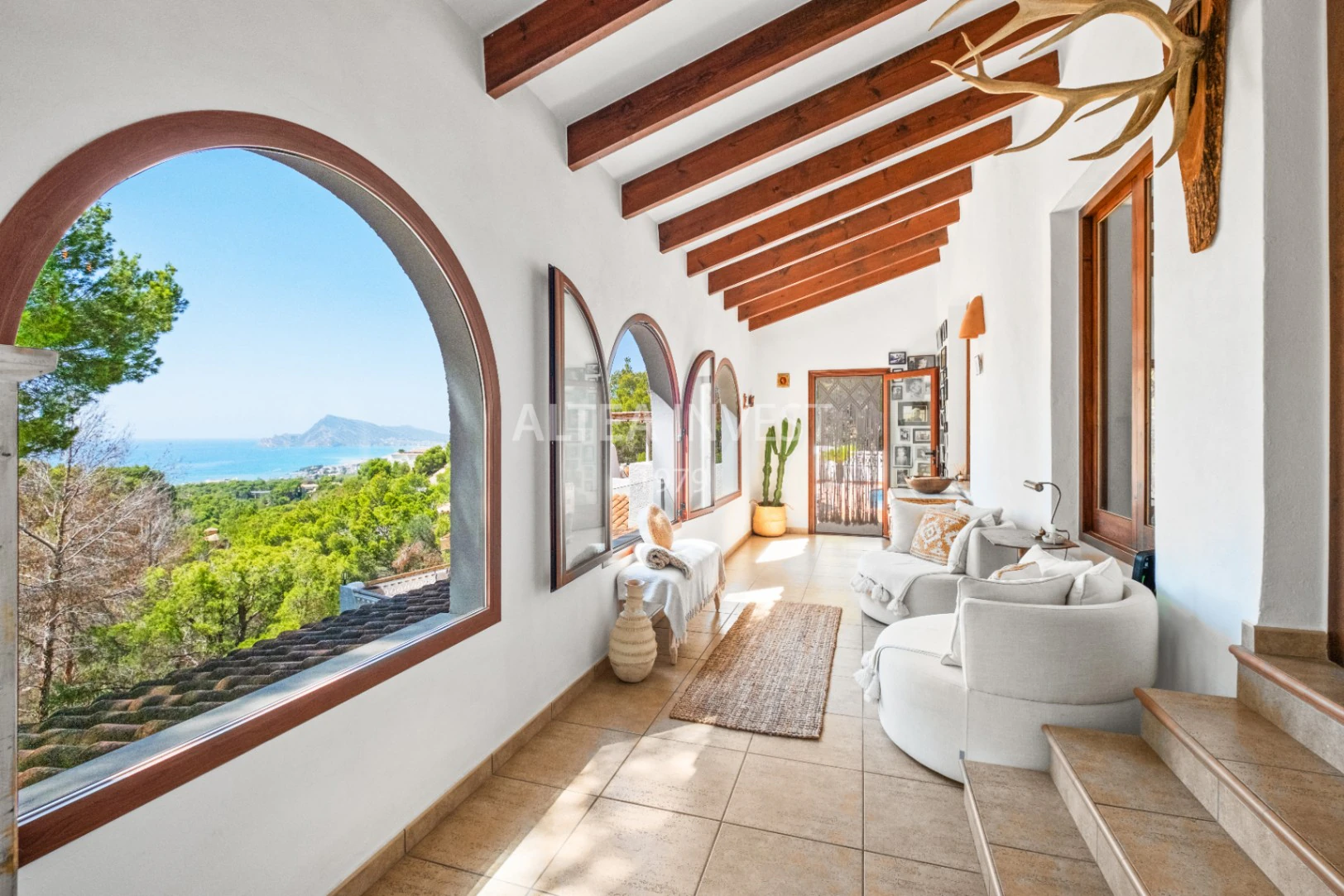 1438 - Boutique Villa with Sea Views, Ibiza-Inspired and Nature in Sierra de Altea