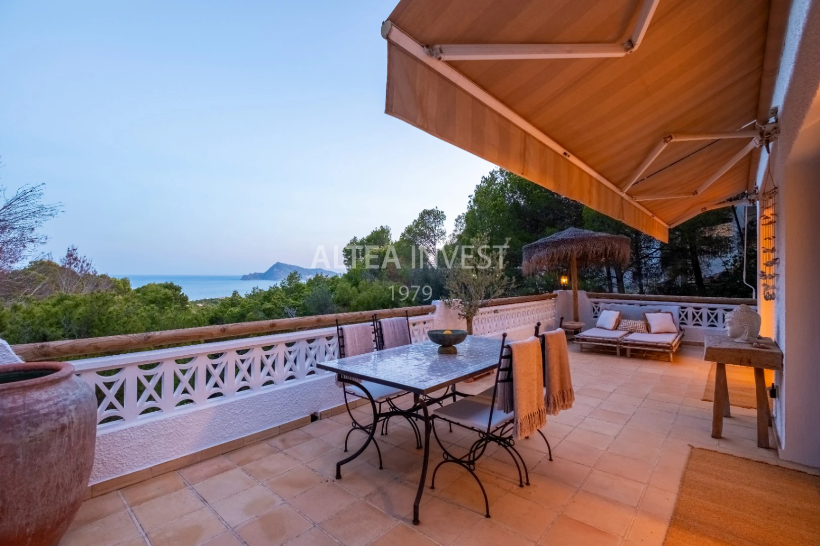 1438 - Boutique Villa with Sea Views, Ibiza-Inspired and Nature in Sierra de Altea