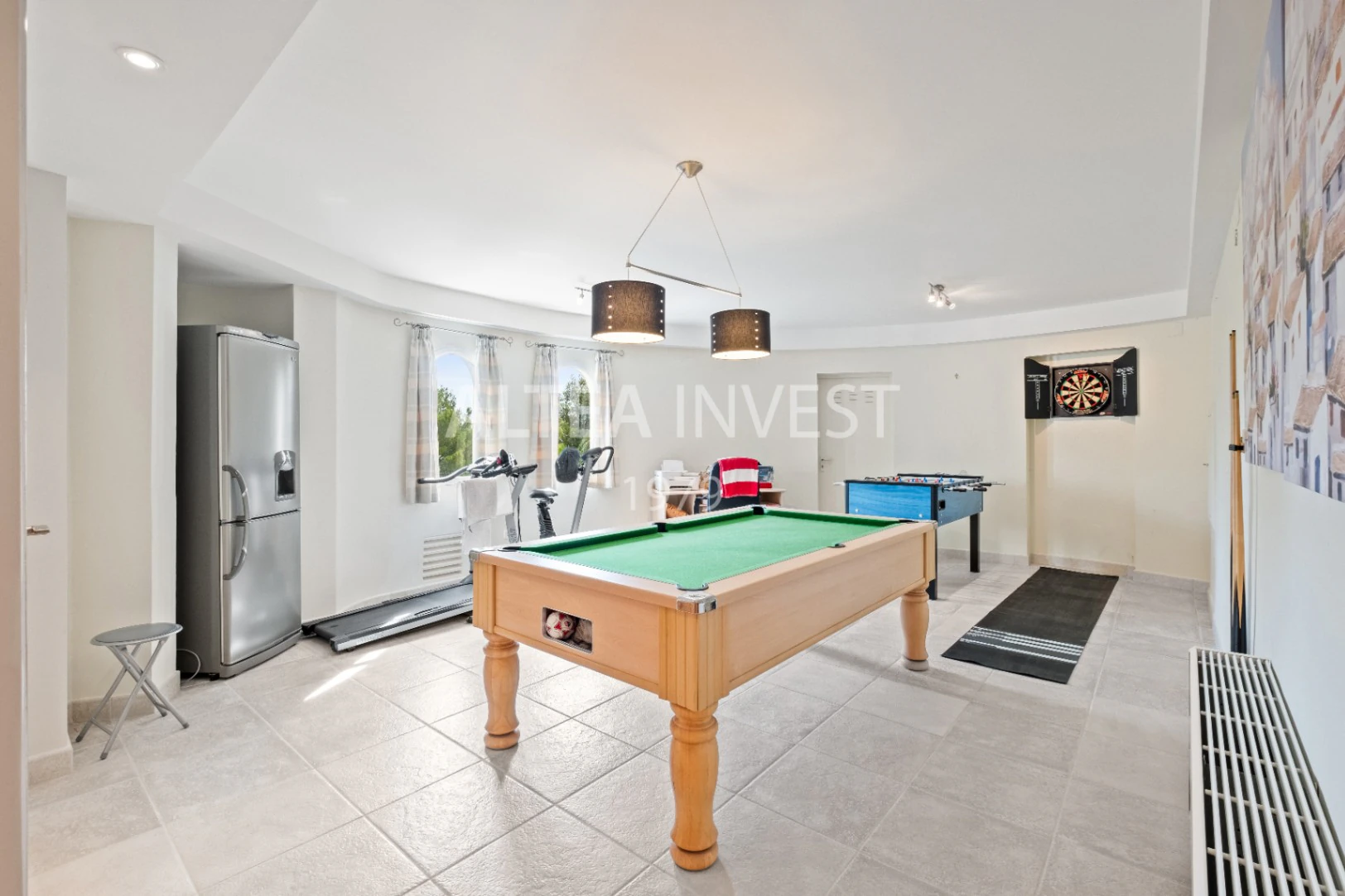 1464 - Ibiza-style villa with panoramic views of Altea Bay and the sea