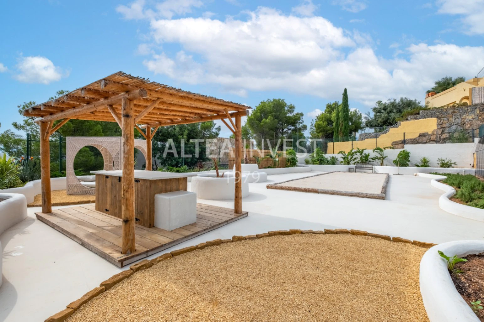 1464 - Ibiza-style villa with panoramic views of Altea Bay and the sea