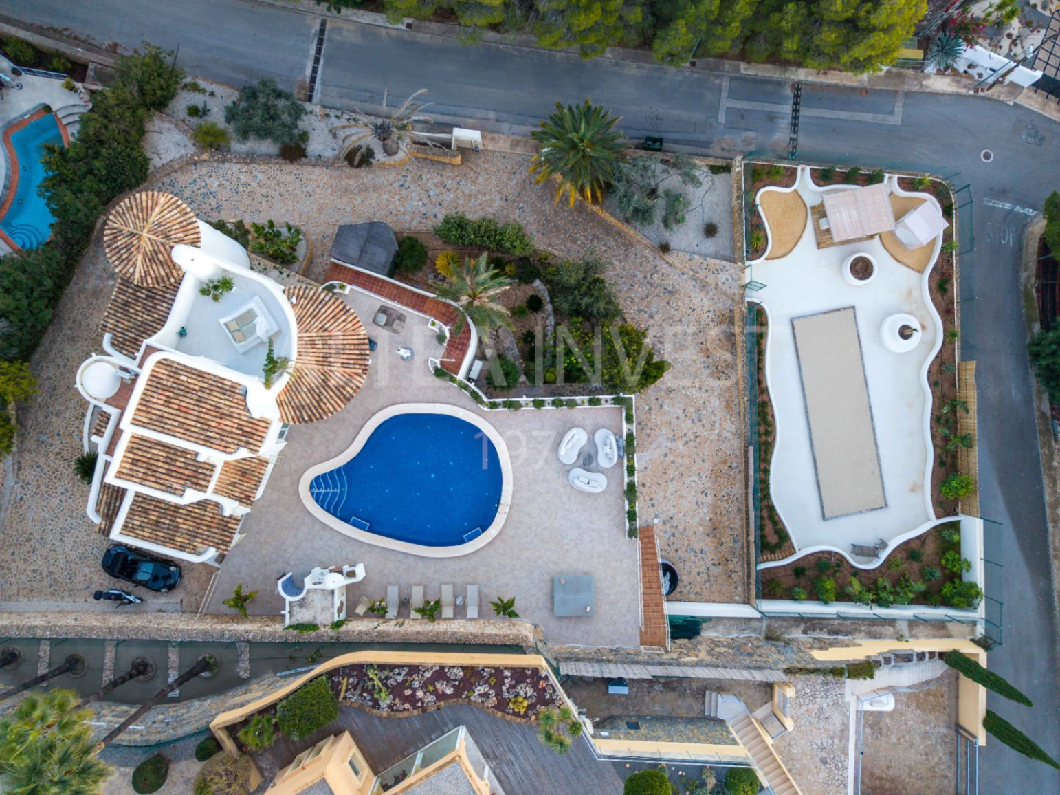 1464 - Ibiza-style villa with panoramic views of Altea Bay and the sea