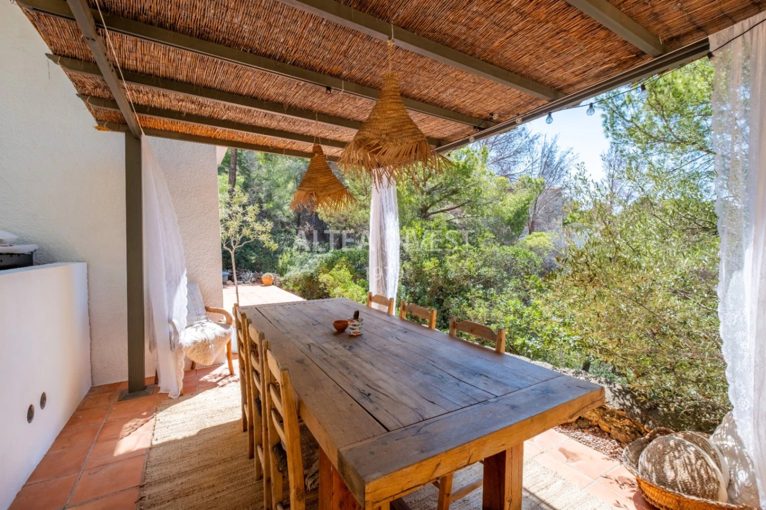 1438 - Boutique Villa with Sea Views, Ibiza-Inspired and Nature in Sierra de Altea