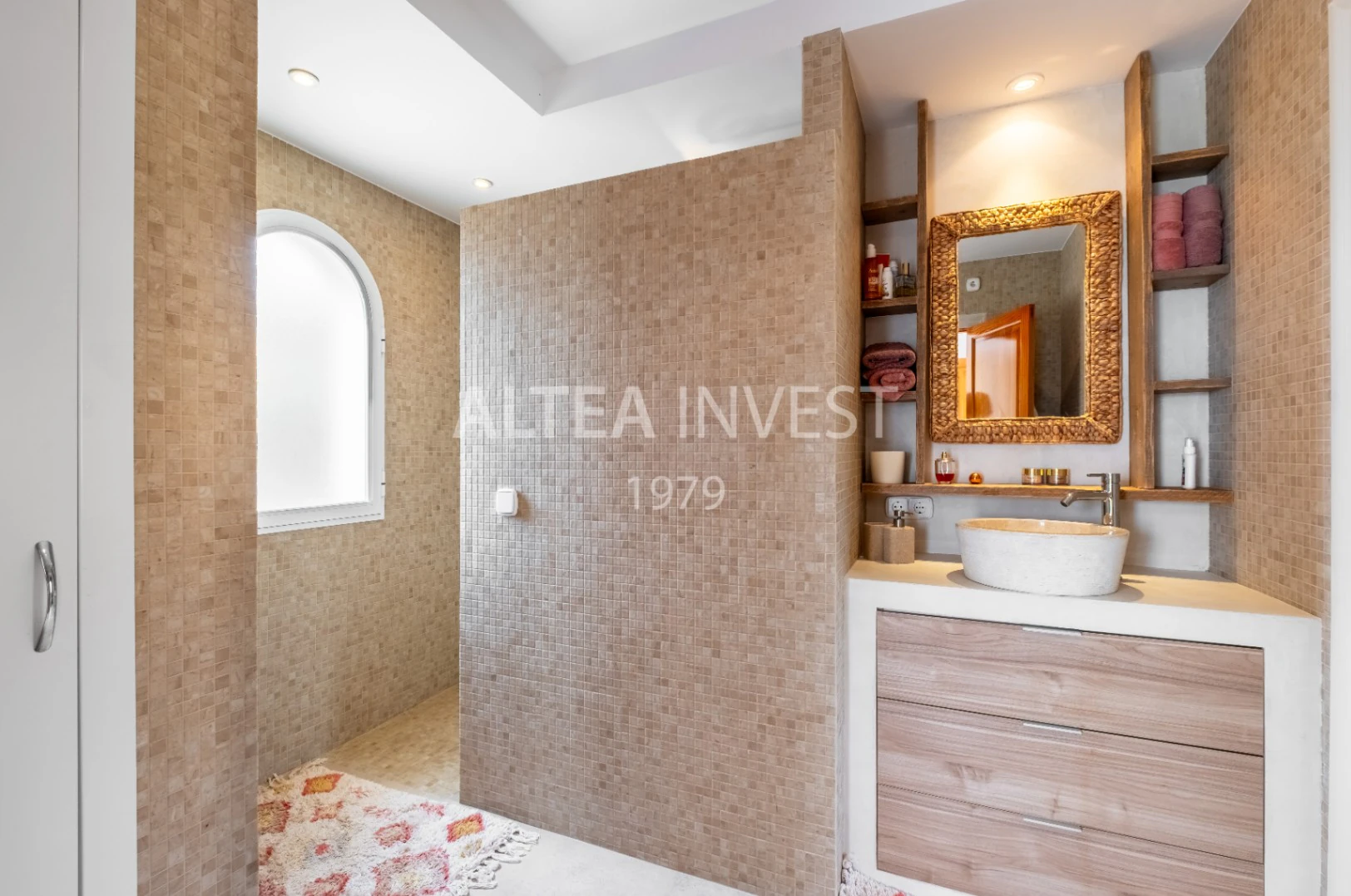 1464 - Ibiza-style villa with panoramic views of Altea Bay and the sea