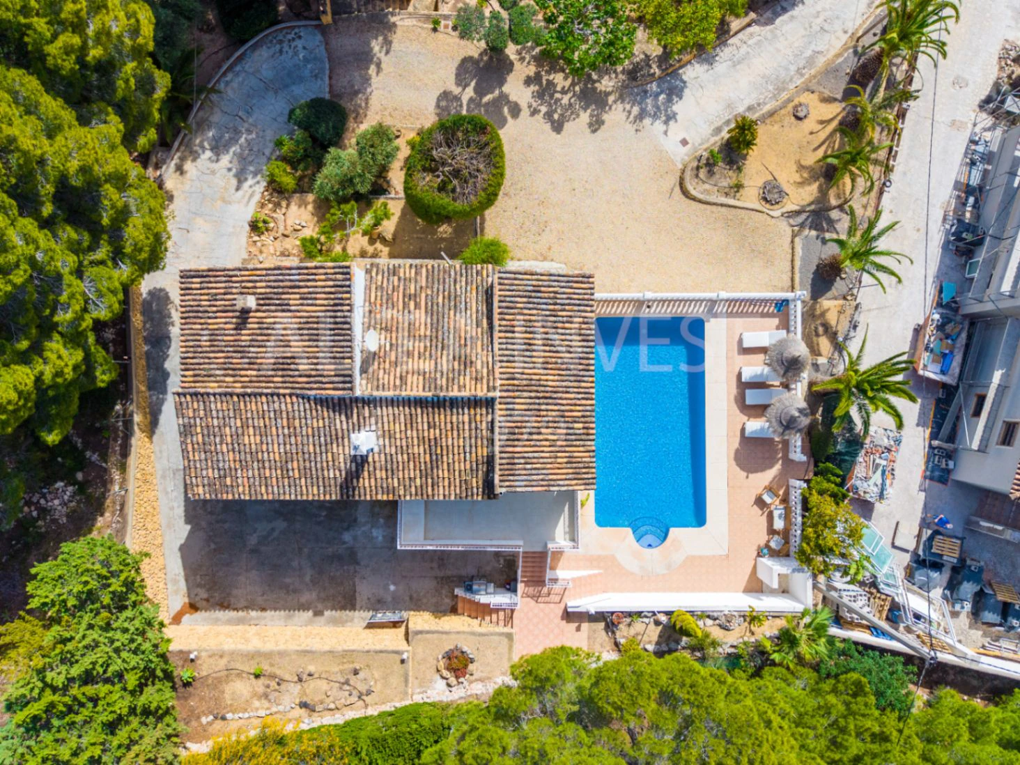 1534 - Mediterranean retreat with an Ibizan feel and panoramic views in Altea