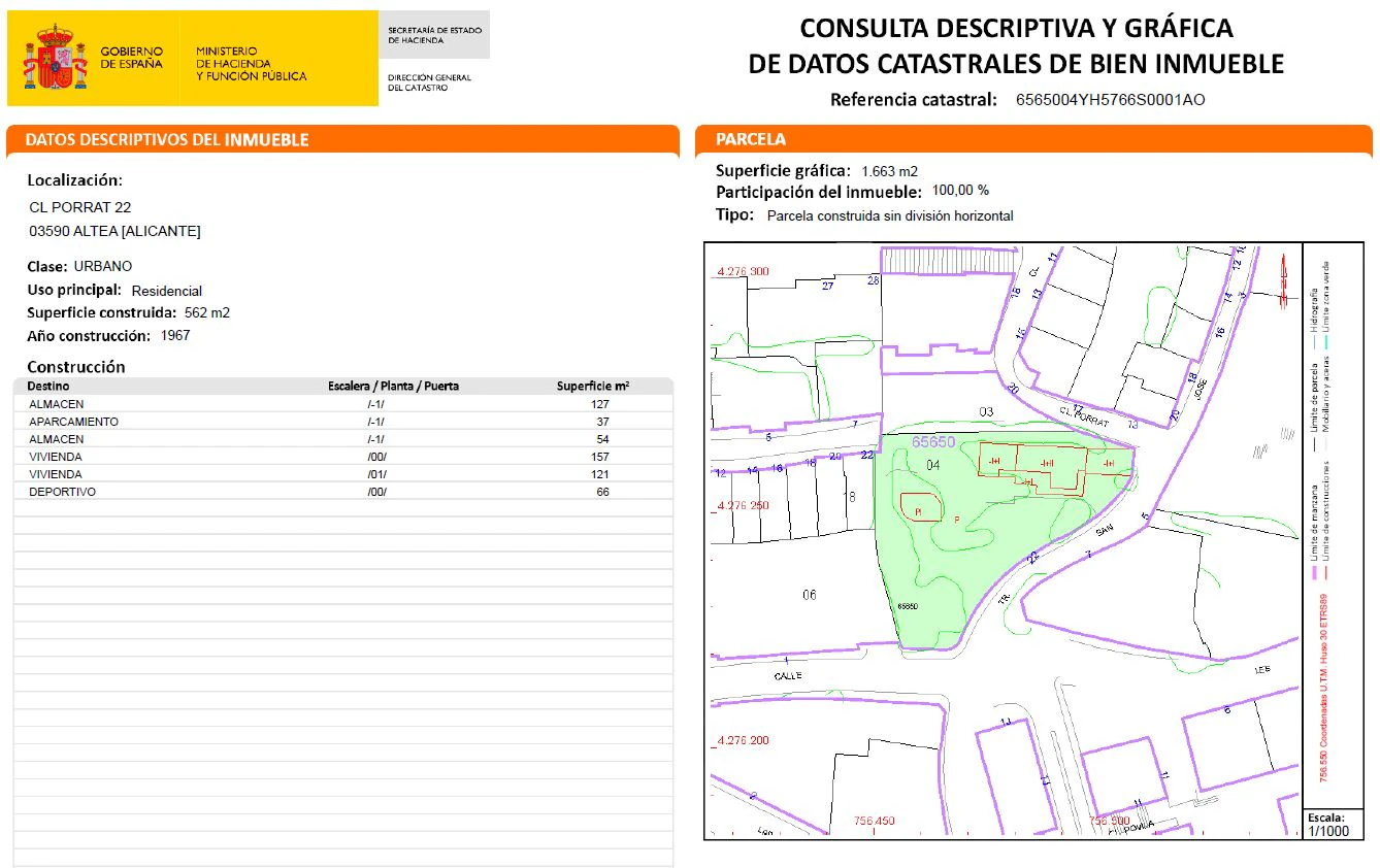1461 - Exclusive plot in the heart of Altea's old town