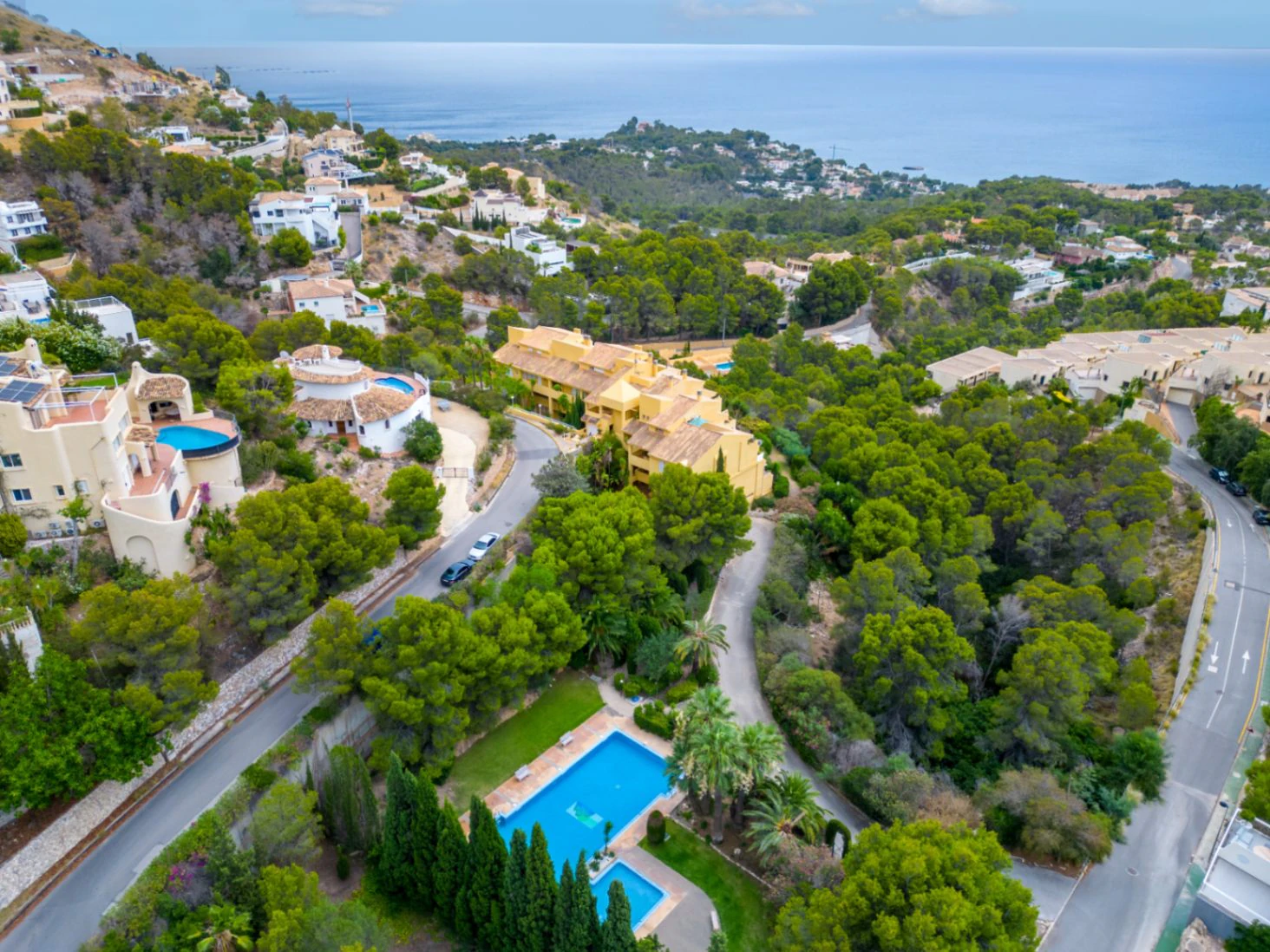 1435 - Traumhafte Duplex-Terrassenwohnung mit Panoramablick auf das Meer