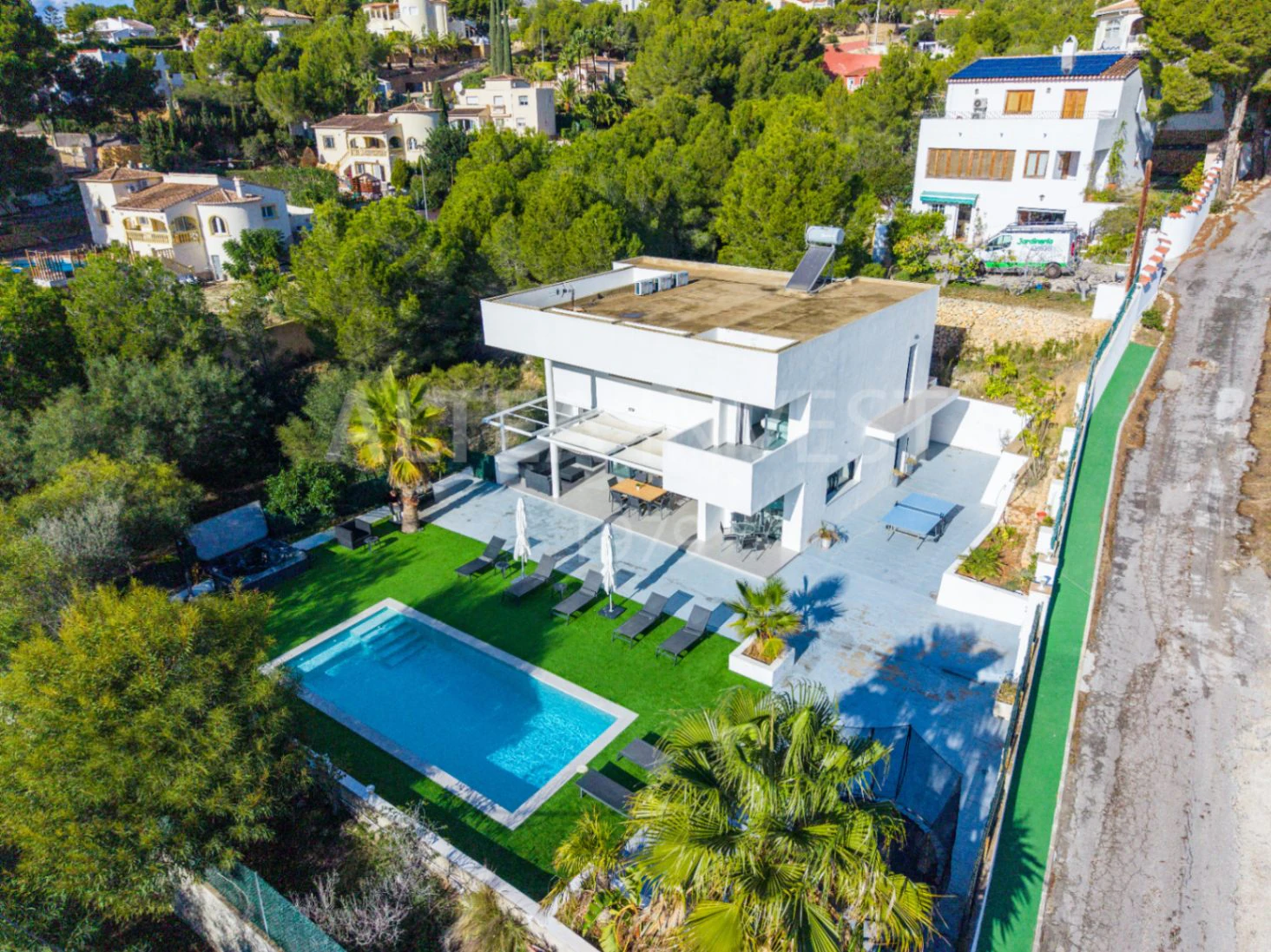 1504 - Elegante Villa Mediterránea con Vistas al Mar en La Galera de las Palmeras