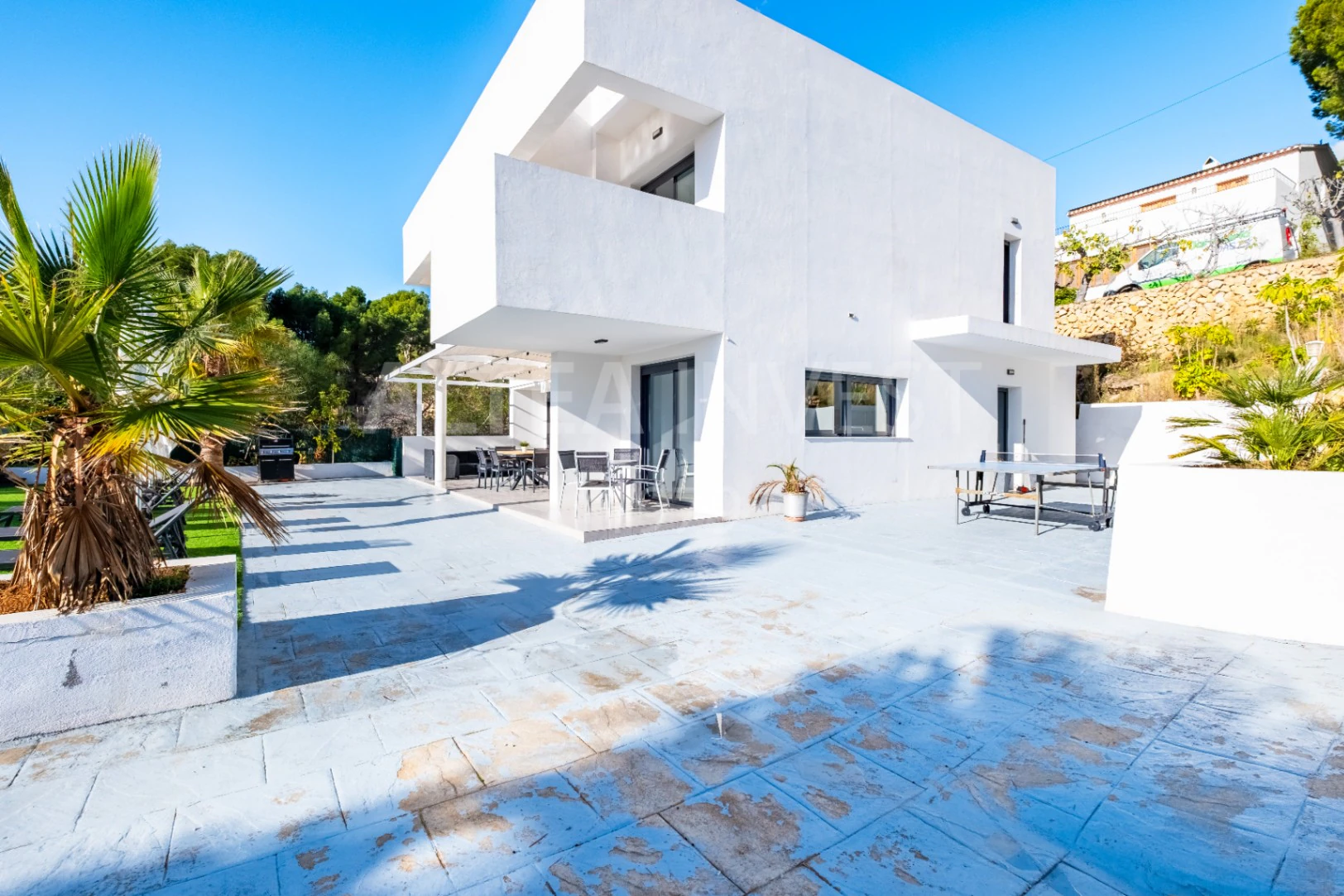 1504 - Elegante Villa Mediterránea con Vistas al Mar en La Galera de las Palmeras