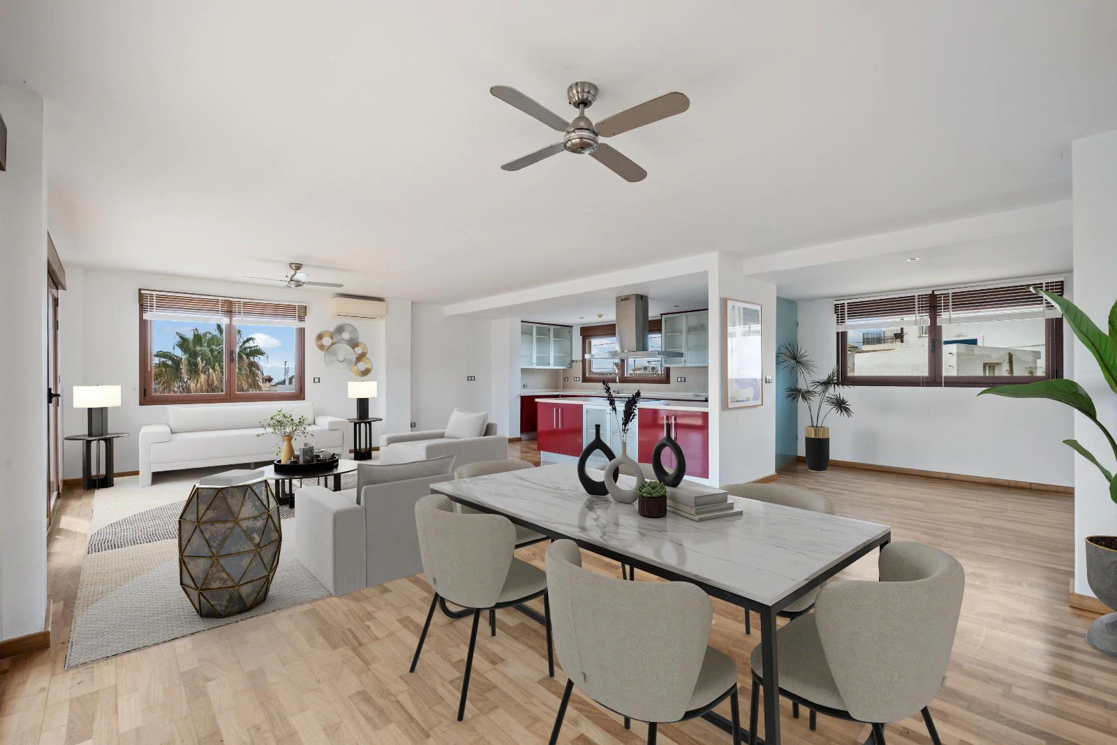 1376 - Penthouse with large terrace and panoramic views in the heart of Altea la Vella