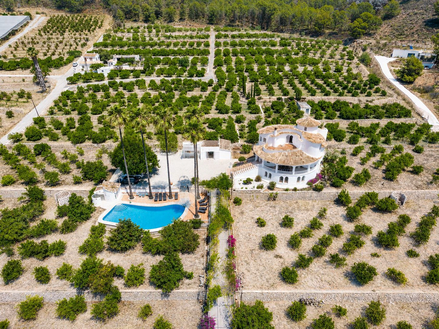 1557 - Mediterranean Estate with Over 16,000 m² of Private Land in a Unique Natural Setting of Altea
