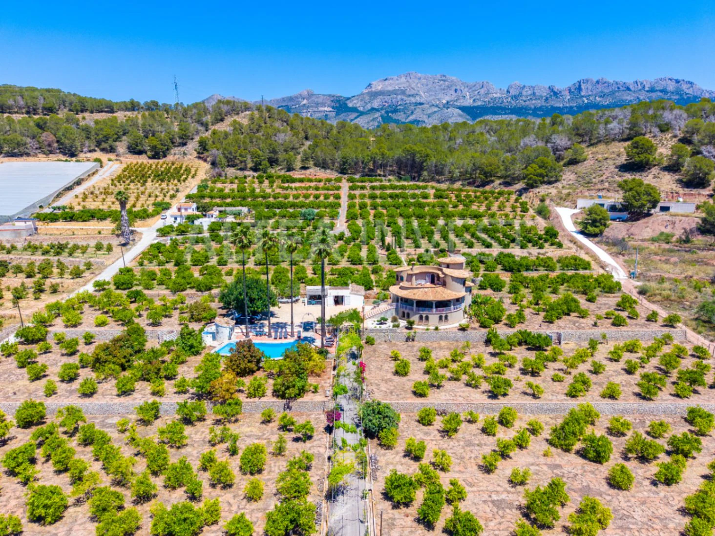 1557 - Mediterranean Estate with Over 16,000 m² of Private Land in a Unique Natural Setting of Altea