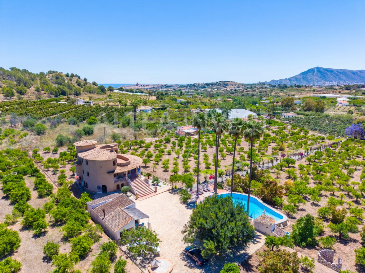 1557 - Mediterranean Estate with Over 16,000 m² of Private Land in a Unique Natural Setting of Altea