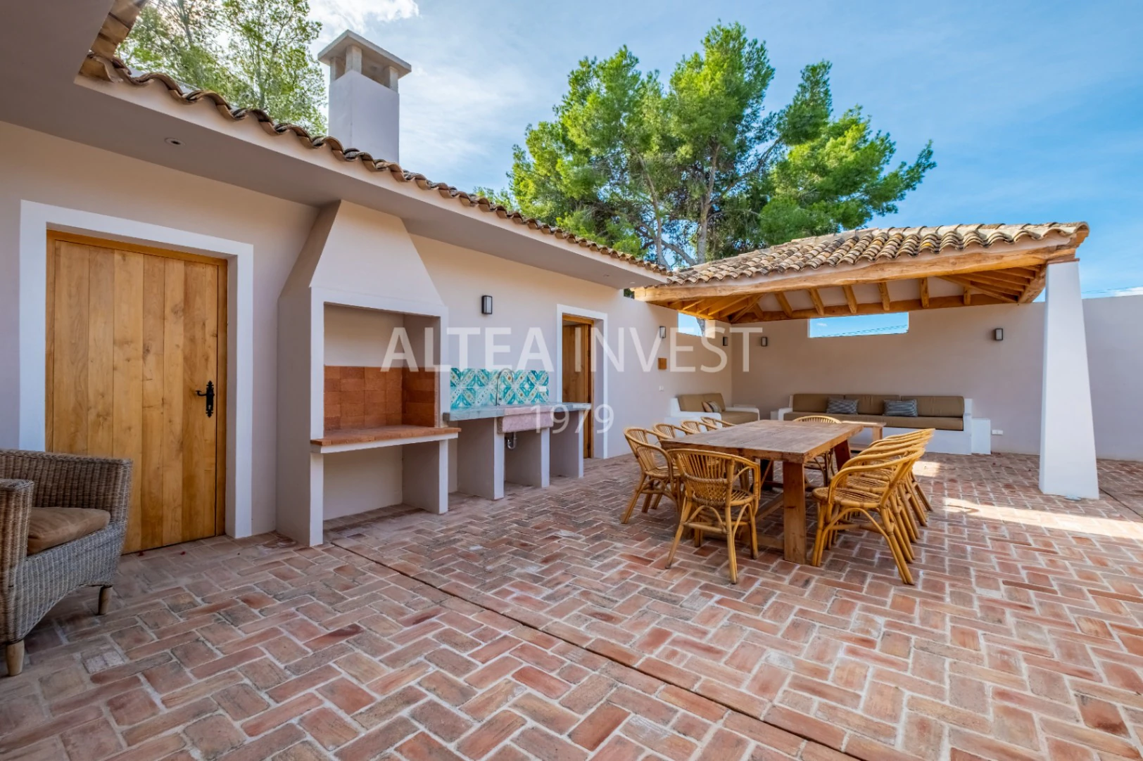 1465 - Villa “La Huerta” : Esencia mediterránea y serenidad en el corazón de Alfaz Del Pí