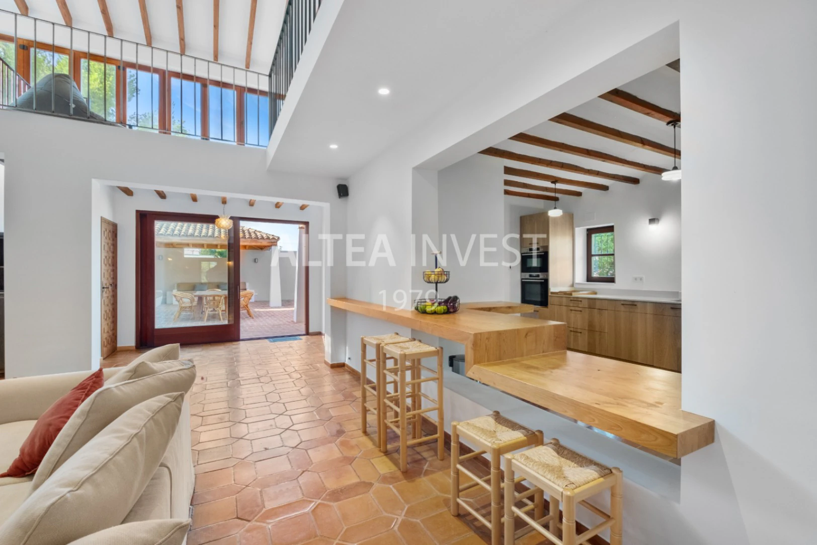 1465 - Villa “La Huerta” : Esencia mediterránea y serenidad en el corazón de Alfaz Del Pí