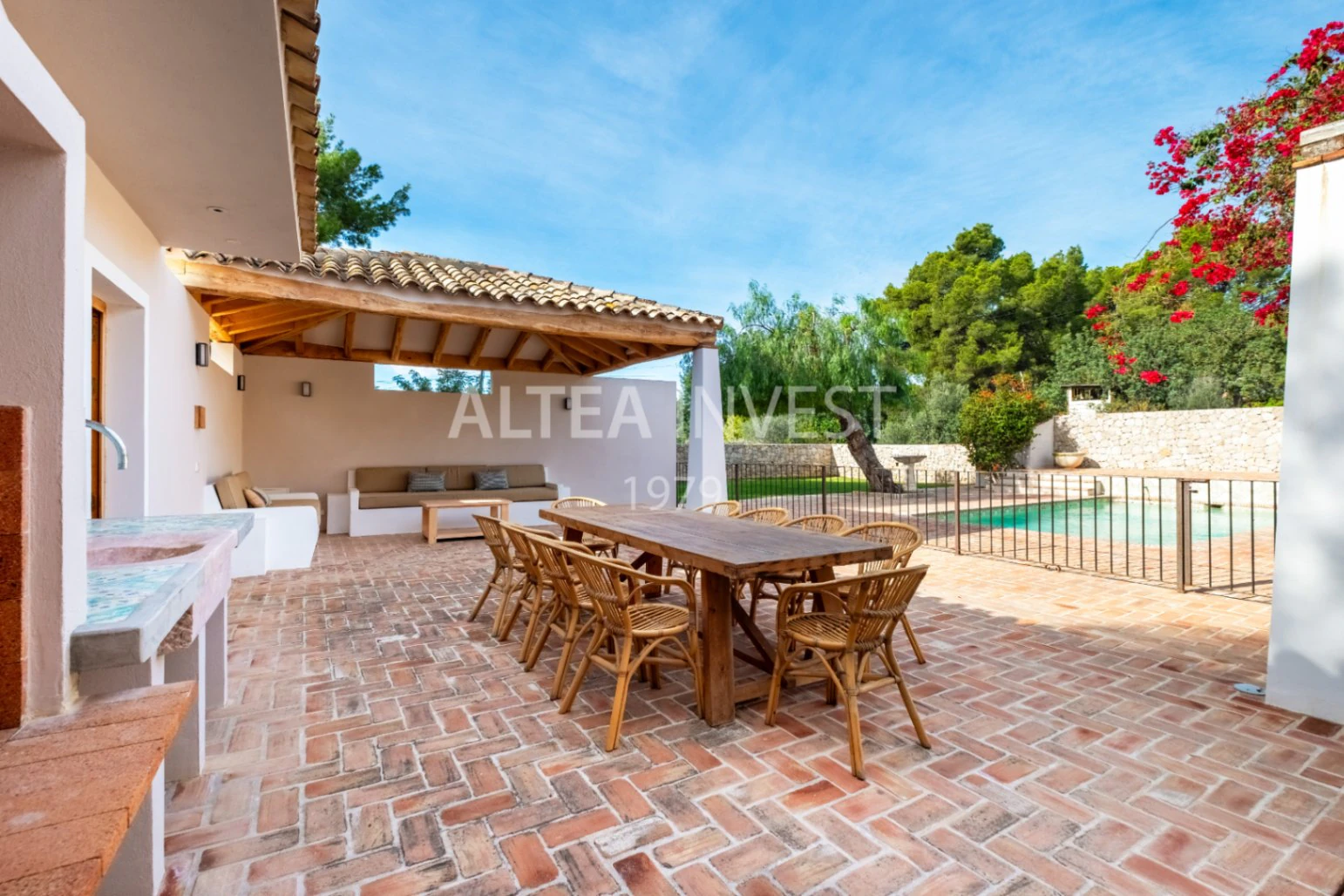 1465 - Villa “La Huerta” : Esencia mediterránea y serenidad en el corazón de Alfaz Del Pí
