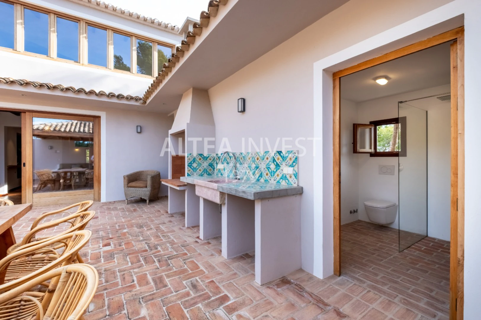 1465 - Villa “La Huerta” : Esencia mediterránea y serenidad en el corazón de Alfaz Del Pí