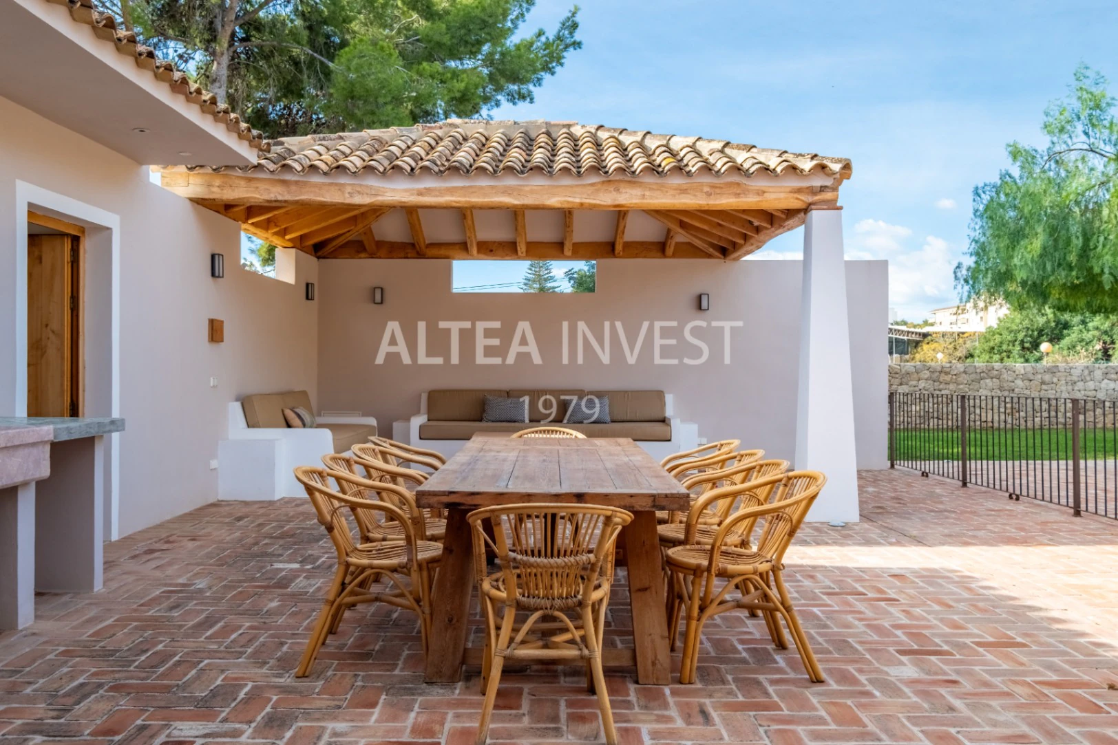 1465 - Villa “La Huerta” : Esencia mediterránea y serenidad en el corazón de Alfaz Del Pí