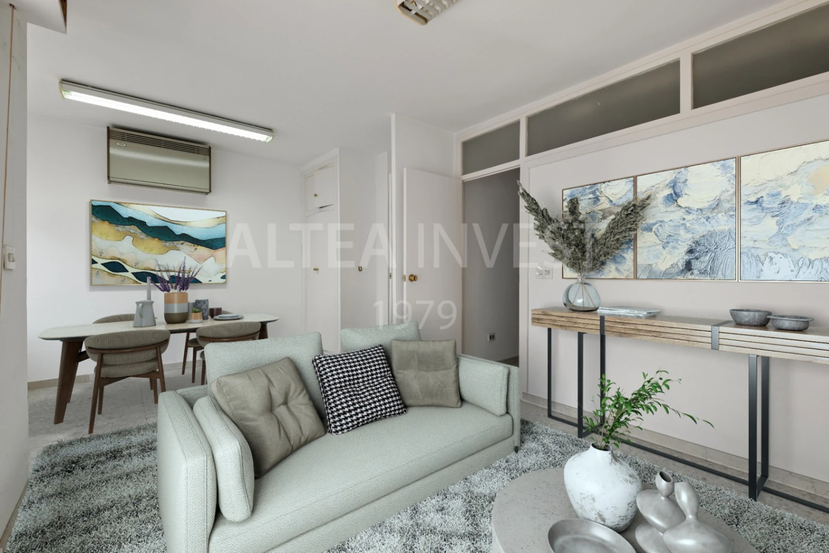 Appartement au centre d'Altea, à 150 mètres de la mer : Grande opportunité de rénovation (Rendu)
