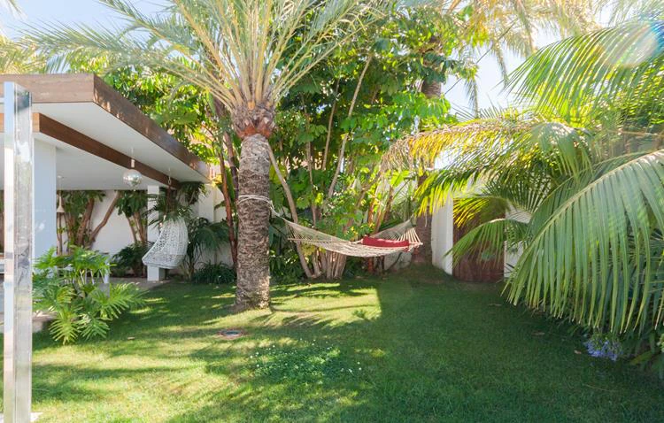 Mediterranean villa with tropical garden and private pool