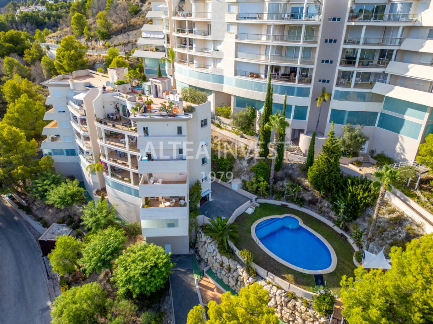 1451 - Dachgeschoss-Duplex mit großem Solarium, Jacuzzi und unvergleichlichem Ausblick