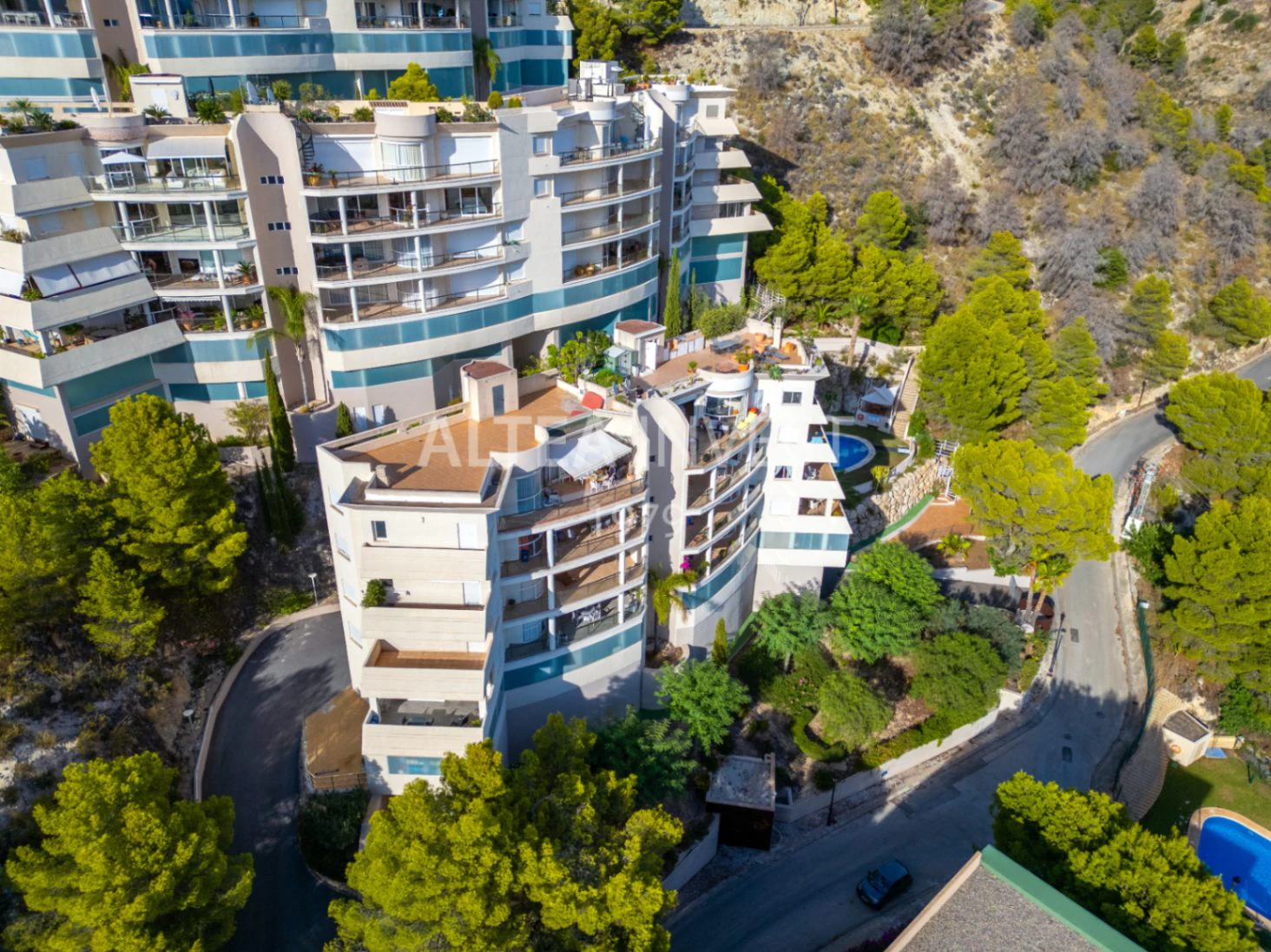 1451 - Dachgeschoss-Duplex mit großem Solarium, Jacuzzi und unvergleichlichem Ausblick