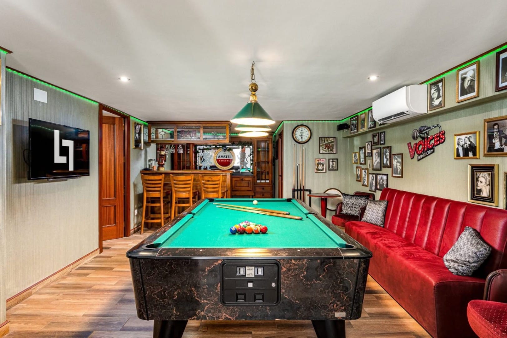STUNNING VILLA WITH SOUTHEAST ORIENTATION FOR SALE IN ALBIR WITH POOL, SAUNA, AND BAR AREA