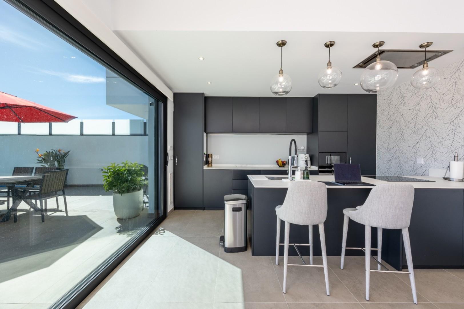 Modern Villa with a Pool for Sale in Polop