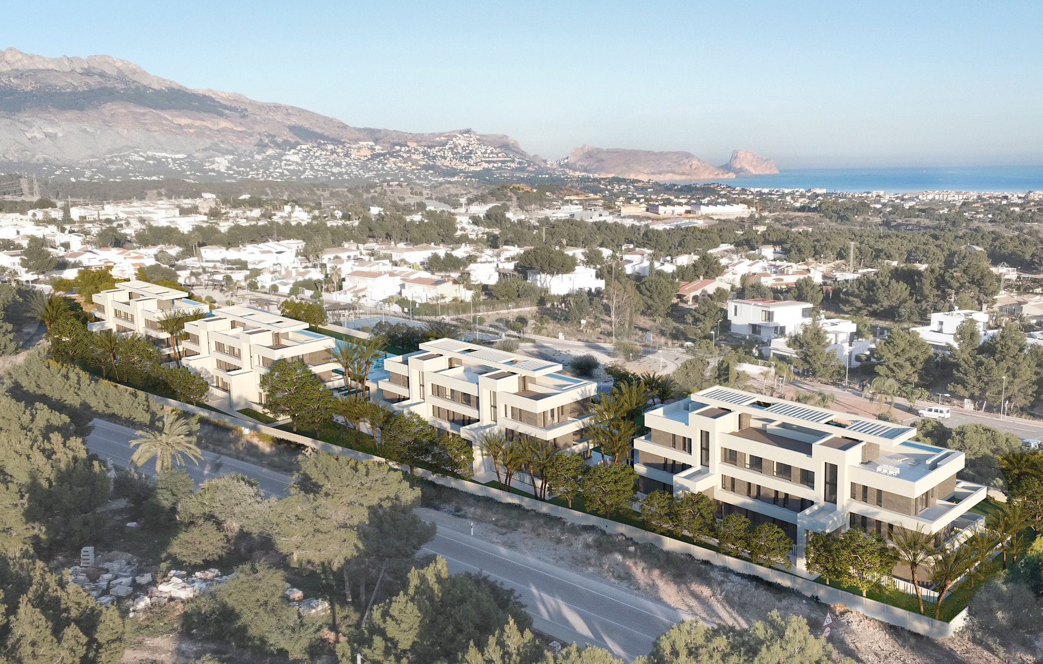 Modern new build Apartments for sale in La Nucía