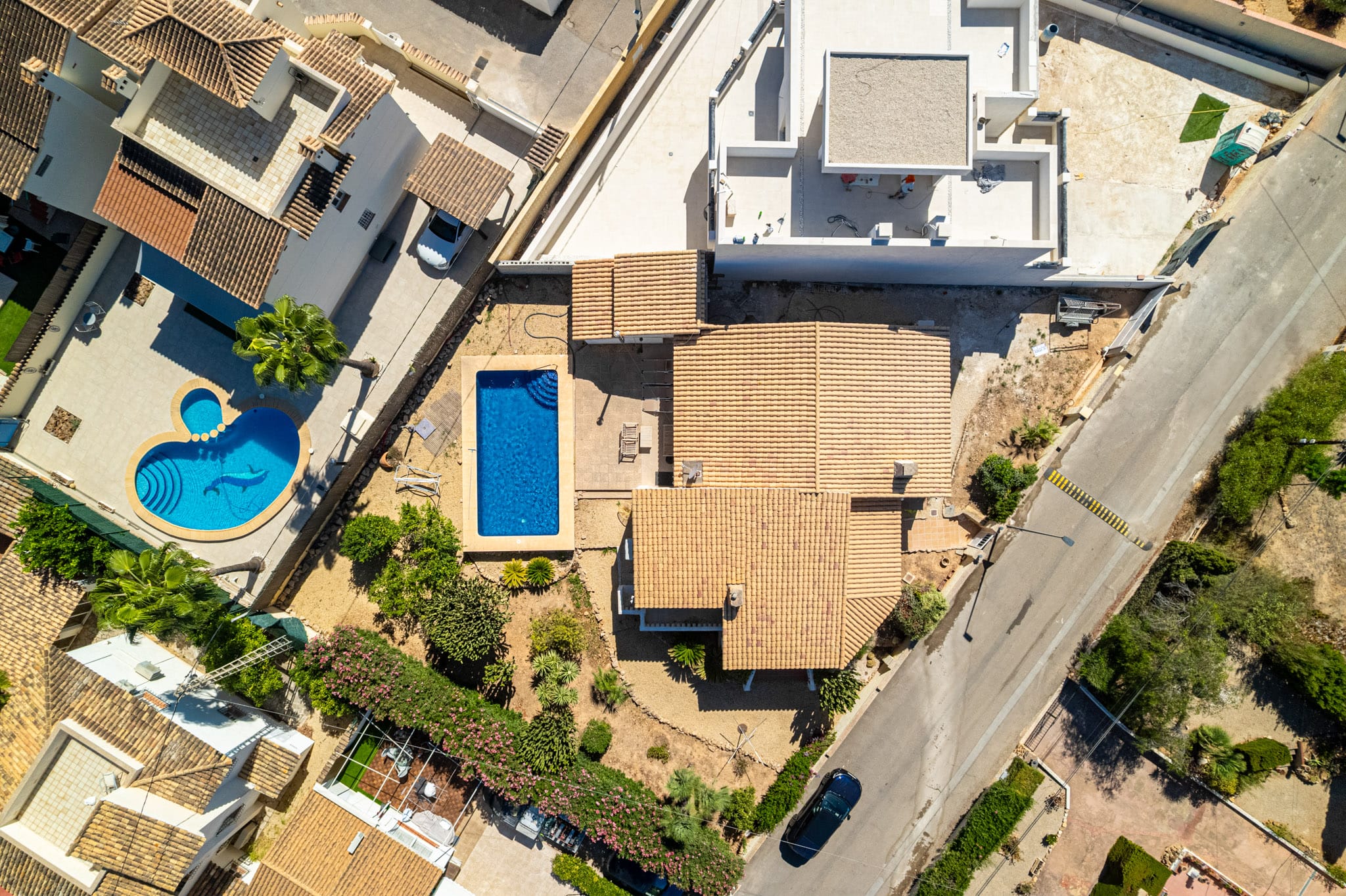Vila gata de renovat cu piscină și vedere la munte de vânzare în Albir
