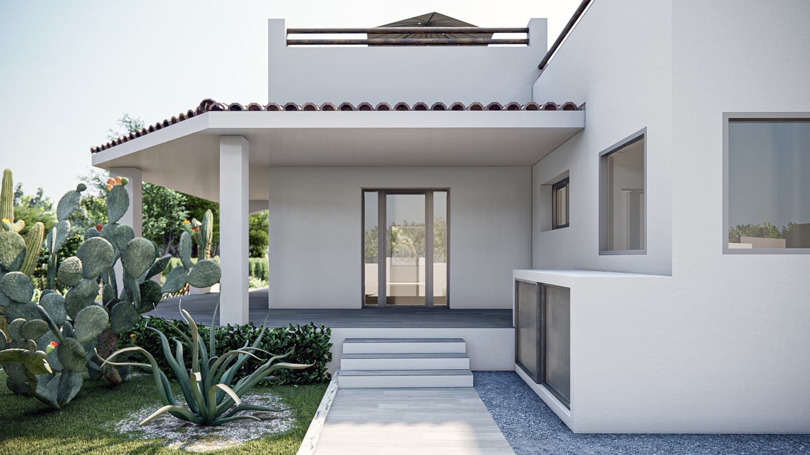 Vila gata de renovat cu piscină și vedere la munte de vânzare în Albir