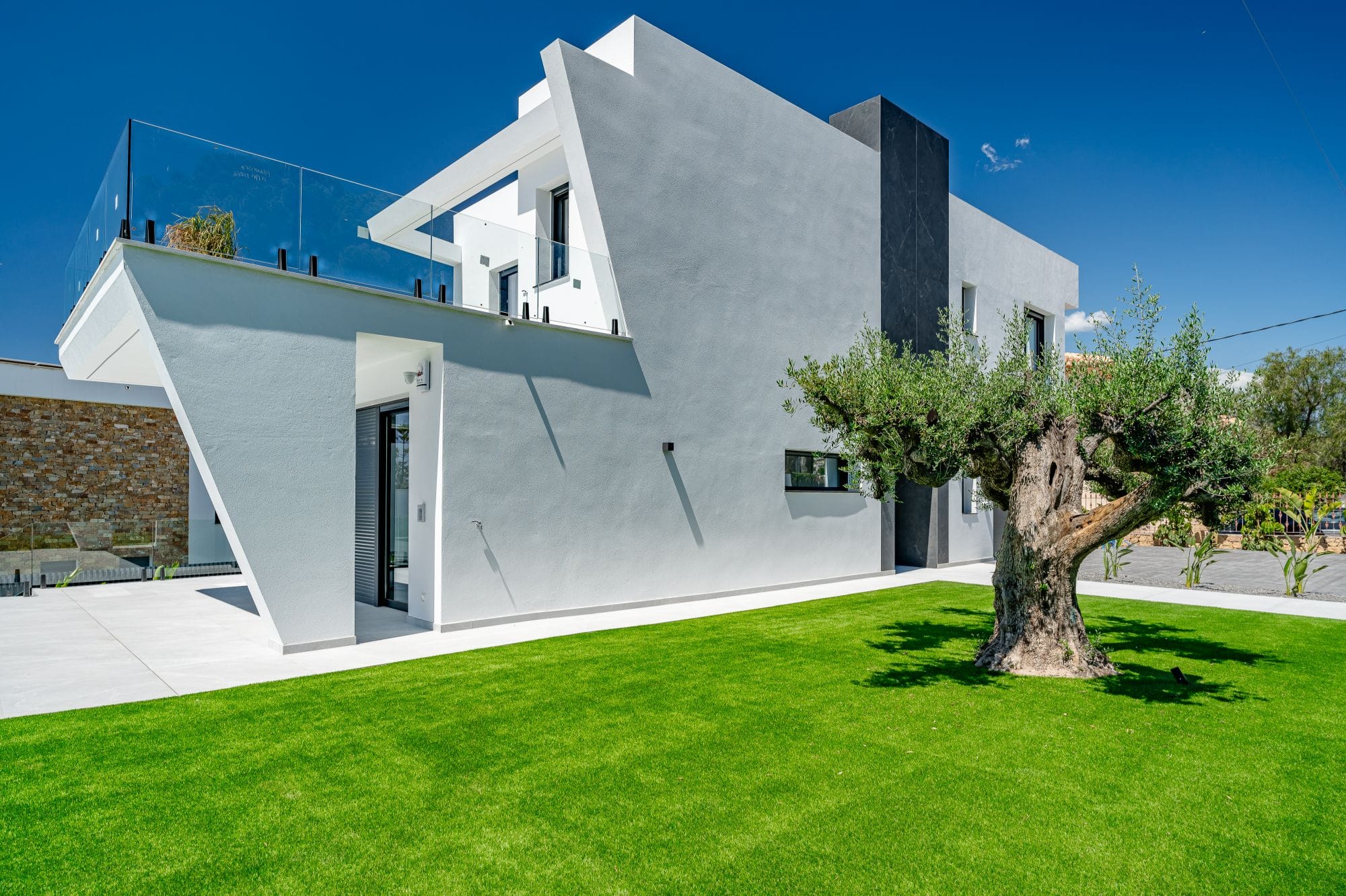 Vila de lux cu vedere la mare de vânzare în Calpe