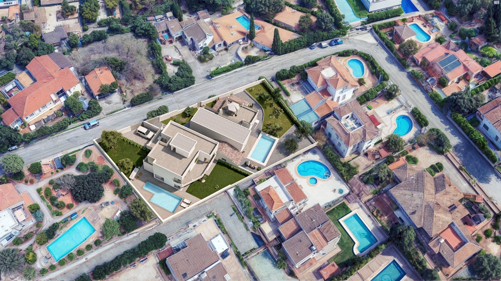 Vila gata de renovat cu piscină și vedere la munte de vânzare în Albir