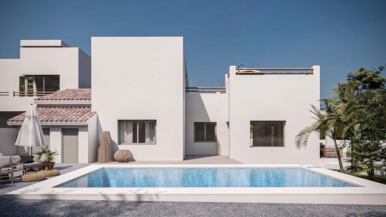 Vila gata de renovat cu piscină și vedere la munte de vânzare în Albir