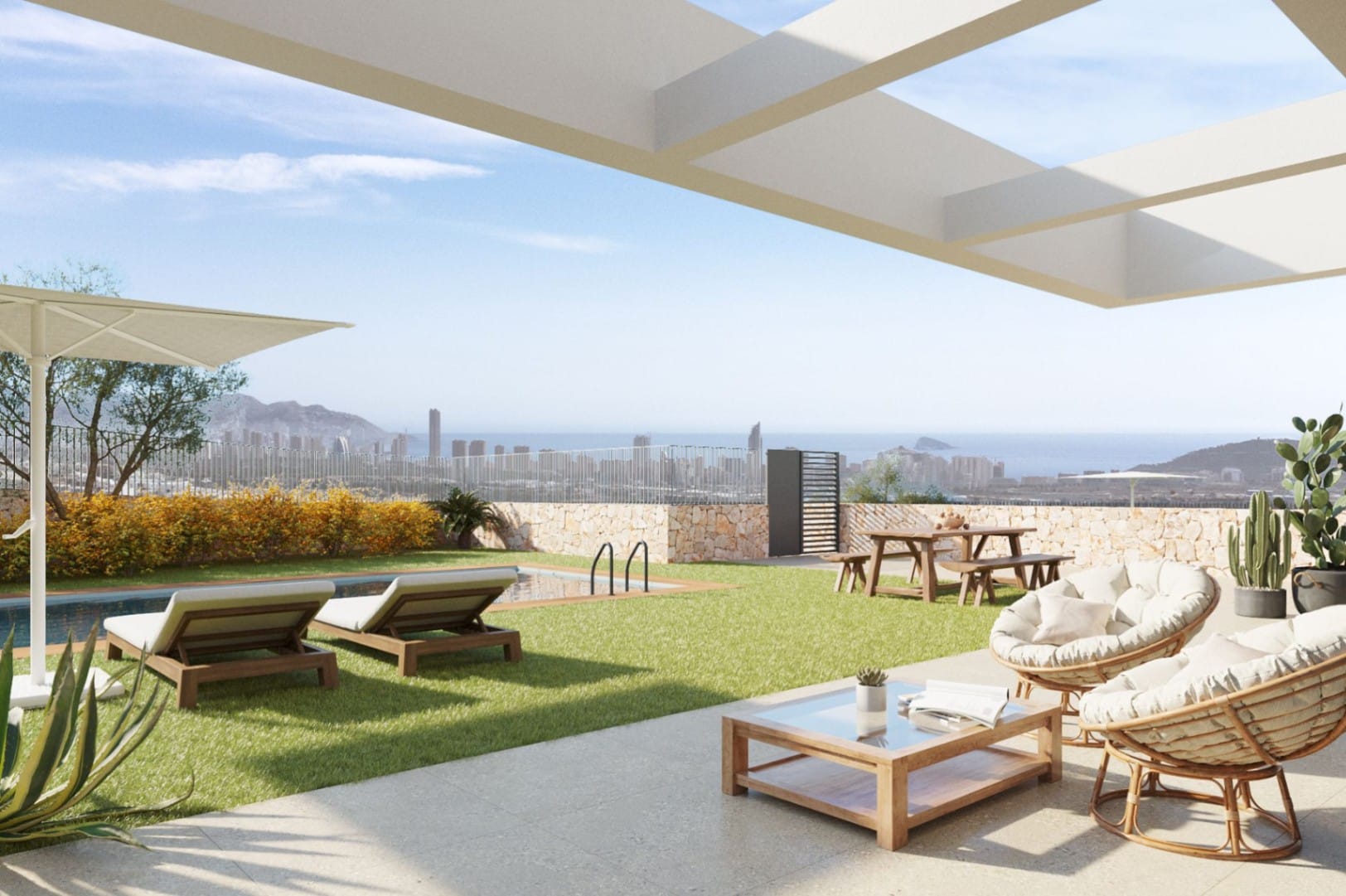 Modern villa with pool for sale in Balcón de Finestrat, Benidorm - April 2026