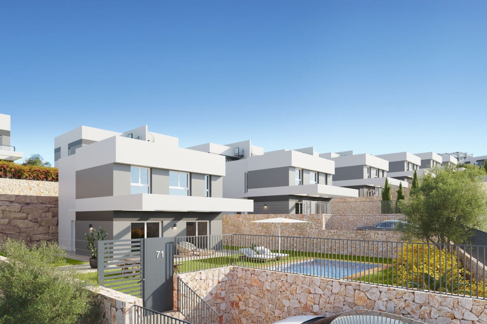 Modern villa with pool for sale in Balcón de Finestrat, Benidorm - April 2026